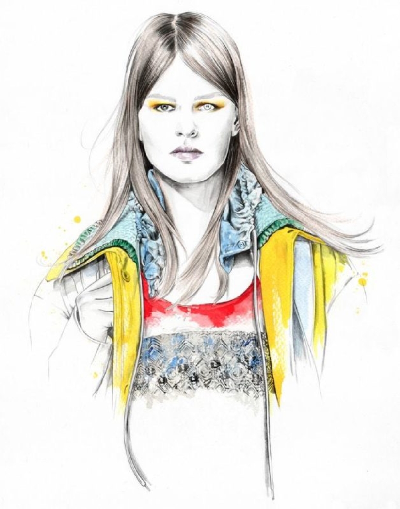 Creative illustrations by Esra Roizi from Norway that will completely change your view of the fashion world
