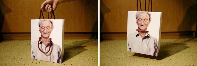Creativo para los amantes de las compras — las bolsas y paquetes más inusuales