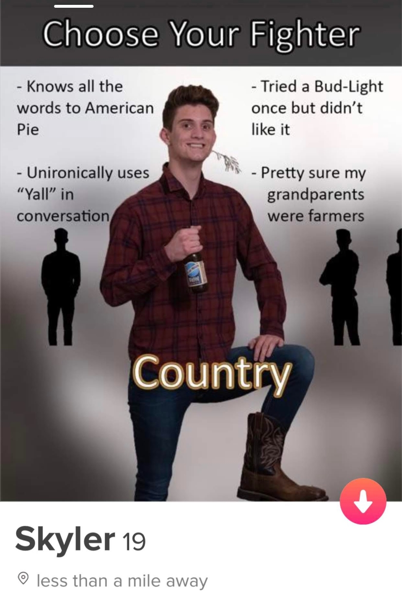 Creyente, romántico, drogadicto: ninguna chica puede resistirse a este chico en Tinder Creyente, romántico, drogadicto: ninguna chica puede resistirse a este chico en Tinder