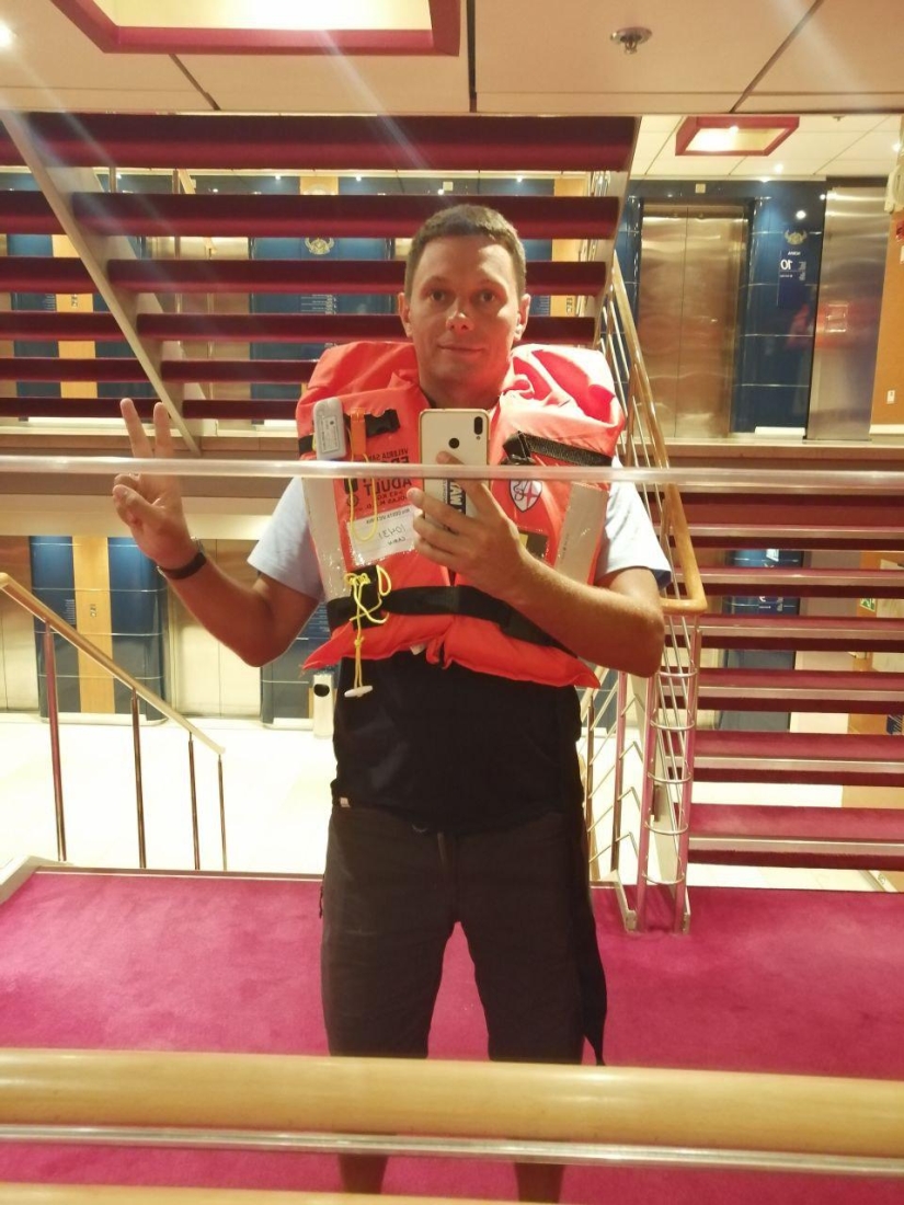 Crucero durante la "plaga"