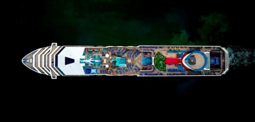 Cruceros — impresionante vista desde arriba