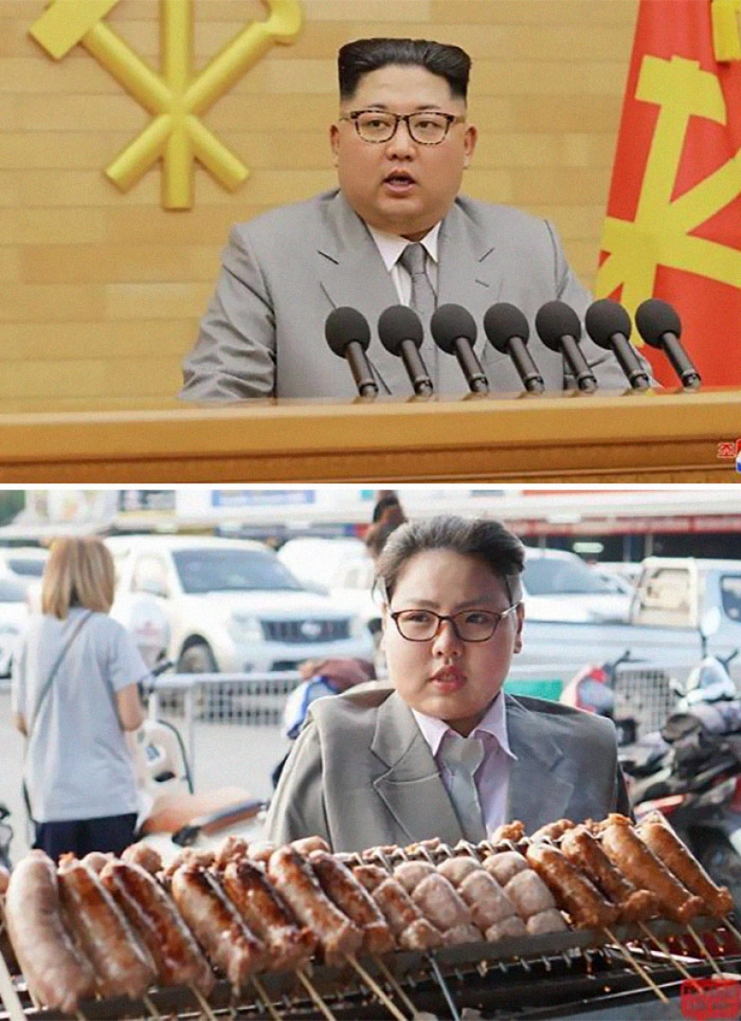 Cuando se puede comer un disfraz aburrido: Taika recrea atuendos de estrellas a partir de productos