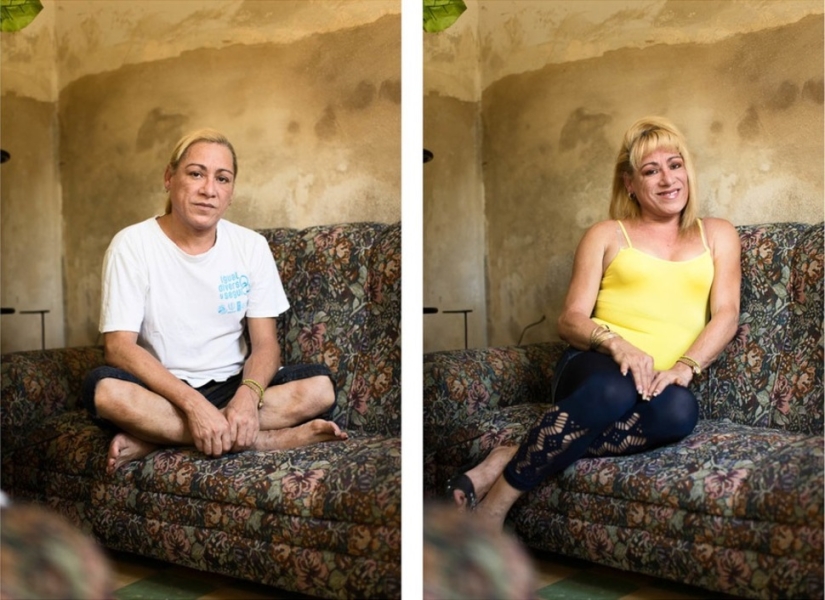 Cuban transsexuals — before and after sex change Cuban transsexuals — before and after sex change