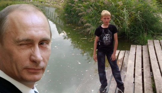 Cuál fue el destino del niño que fue besado en el estómago por Putin Cuál fue el destino del niño que fue besado en el estómago por Putin