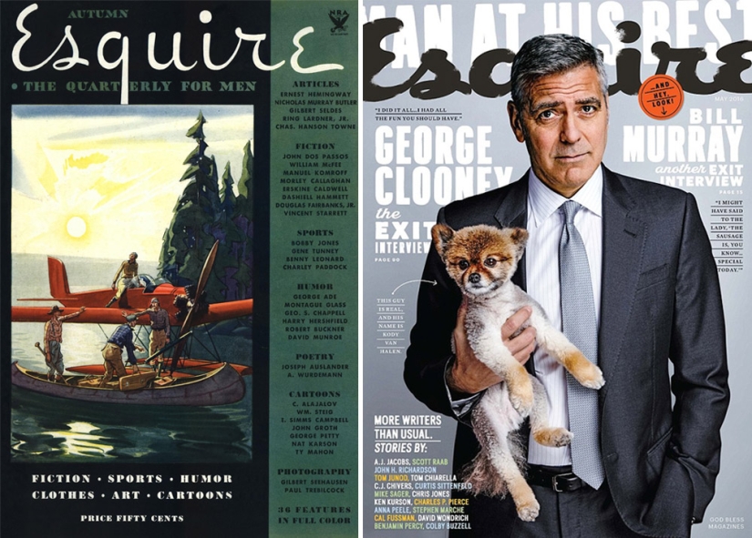 Cult Magazine covers: Then and now