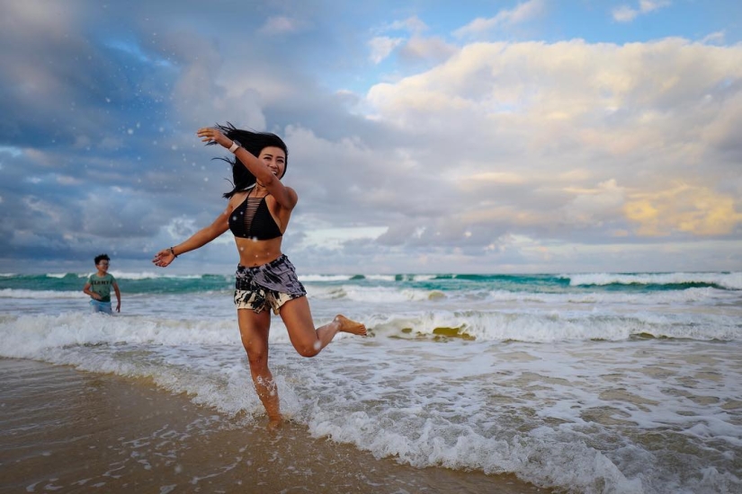 Culturista china casi fue a la corte por demostración pública de su figura