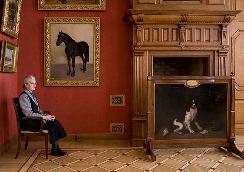 Curiosa serie de fotos "Cuidadores de museos rusos" Curiosa serie de fotos "Cuidadores de museos rusos"