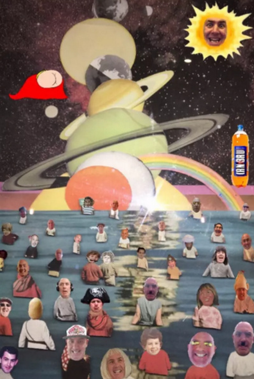 Dad didn't raise a flower for you: the father gave his daughter a swimsuit with his face to scare away guys