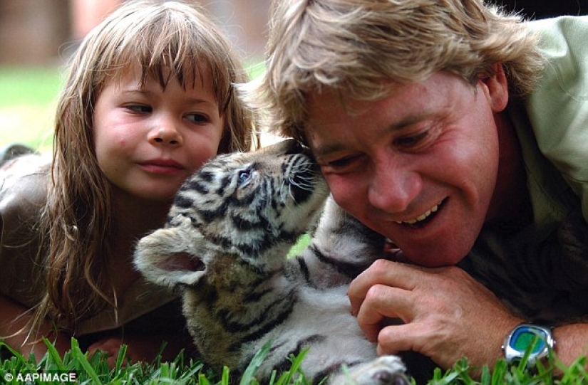 Daddy's daughter: the daughter of the legendary Steve Irwin will honor her father's memory at her wedding Daddy's daughter: the daughter of the legendary Steve Irwin will honor her father's memory at her wedding