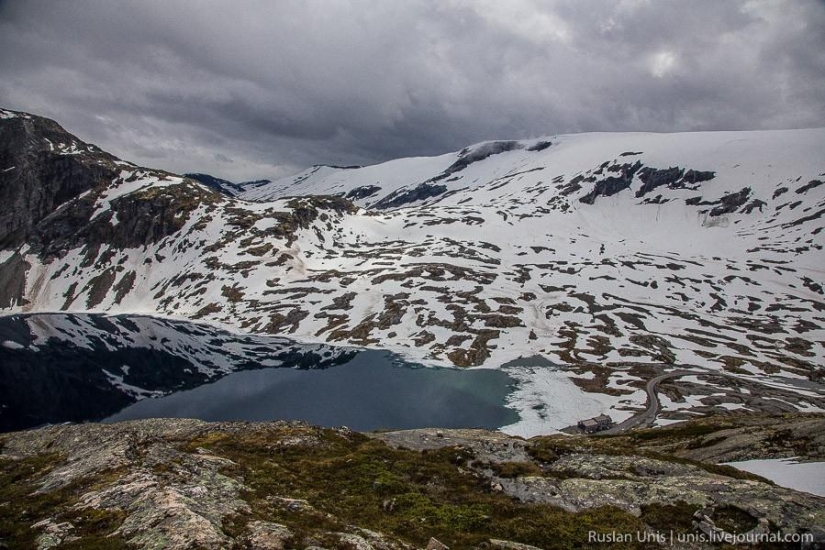 Dalsnibba, el techo de Noruega o a vista de pájaro Dalsnibba, el techo de Noruega o a vista de pájaro