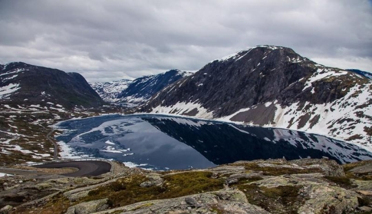 Dalsnibba, el techo de Noruega o a vista de pájaro