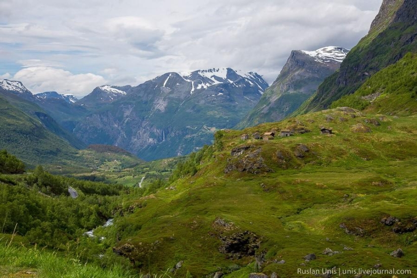 Dalsnibba, the roof of Norway, or Bird's-eye views Dalsnibba, the roof of Norway, or Bird's-eye views