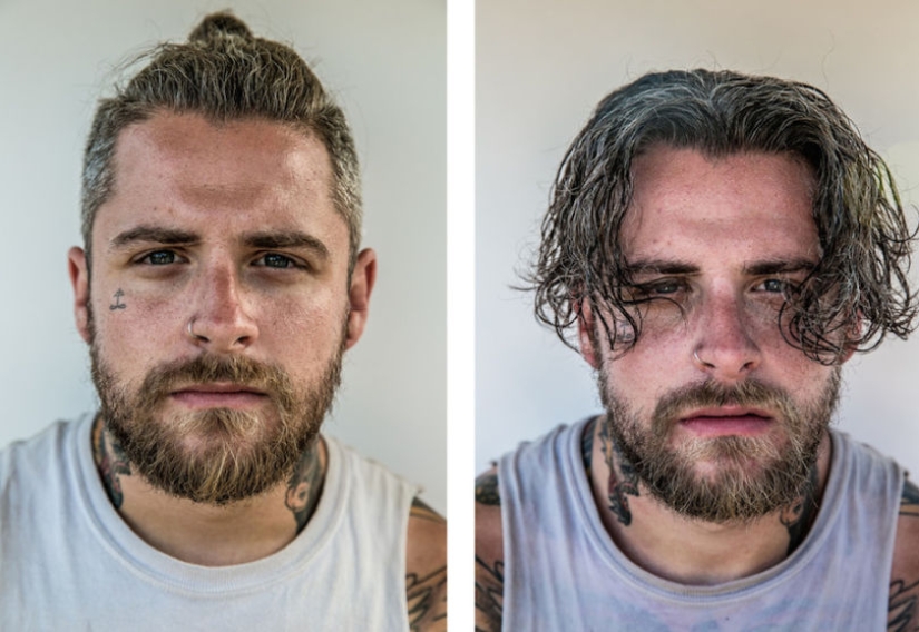 Dar el 120 por ciento: músicos antes y después de un concierto de rock