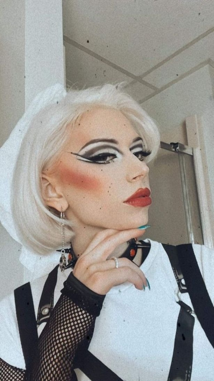 De princesa a Gotesa: la belleza pin-up de Canadá cambió el estilo vintage al punk