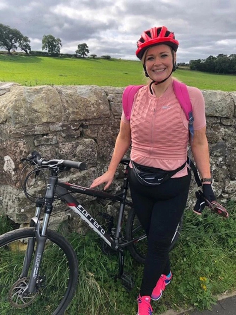 De un oso a una tigresa: una mujer recibe elogios de los amigos de su hijo después de perder 64 kg