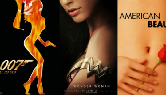 "Decapitated women of Hollywood": American woman collects sexist posters for films "Decapitated women of Hollywood": American woman collects sexist posters for films