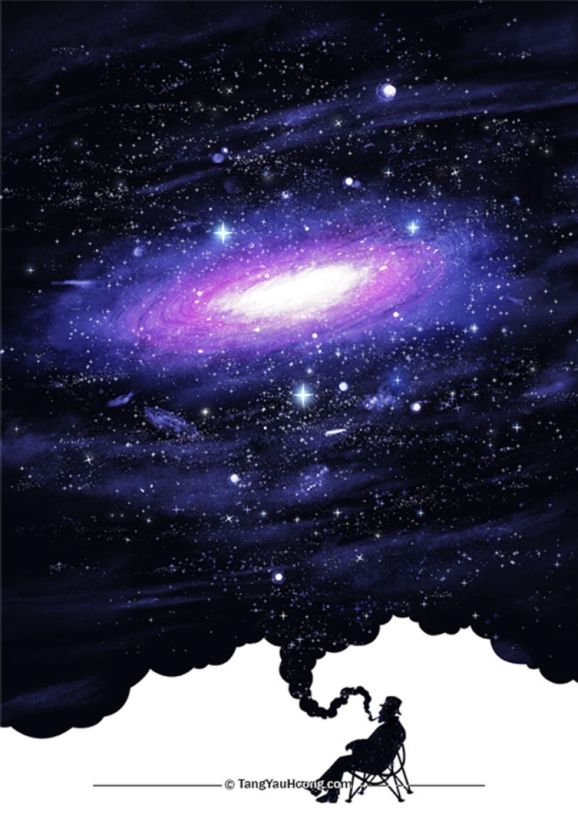 Deception of vision: skillful drawings by a Malaysian artist will outwit your mind