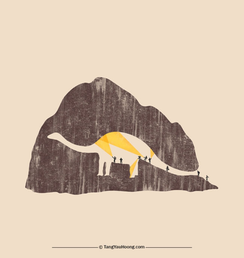 Deception of vision: skillful drawings by a Malaysian artist will outwit your mind