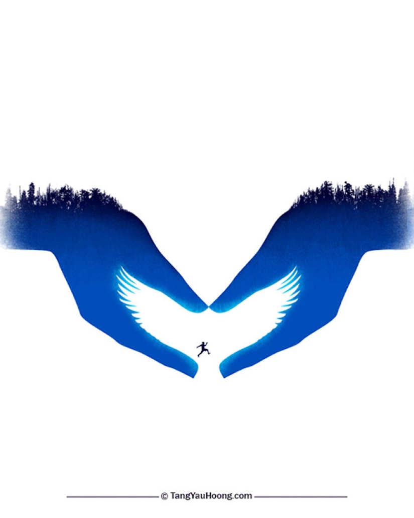 Deception of vision: skillful drawings by a Malaysian artist will outwit your mind