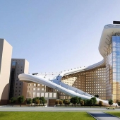 Del umbral a la tabla de snowboard: el proyecto de un edificio residencial con una pista de esquí en el techo