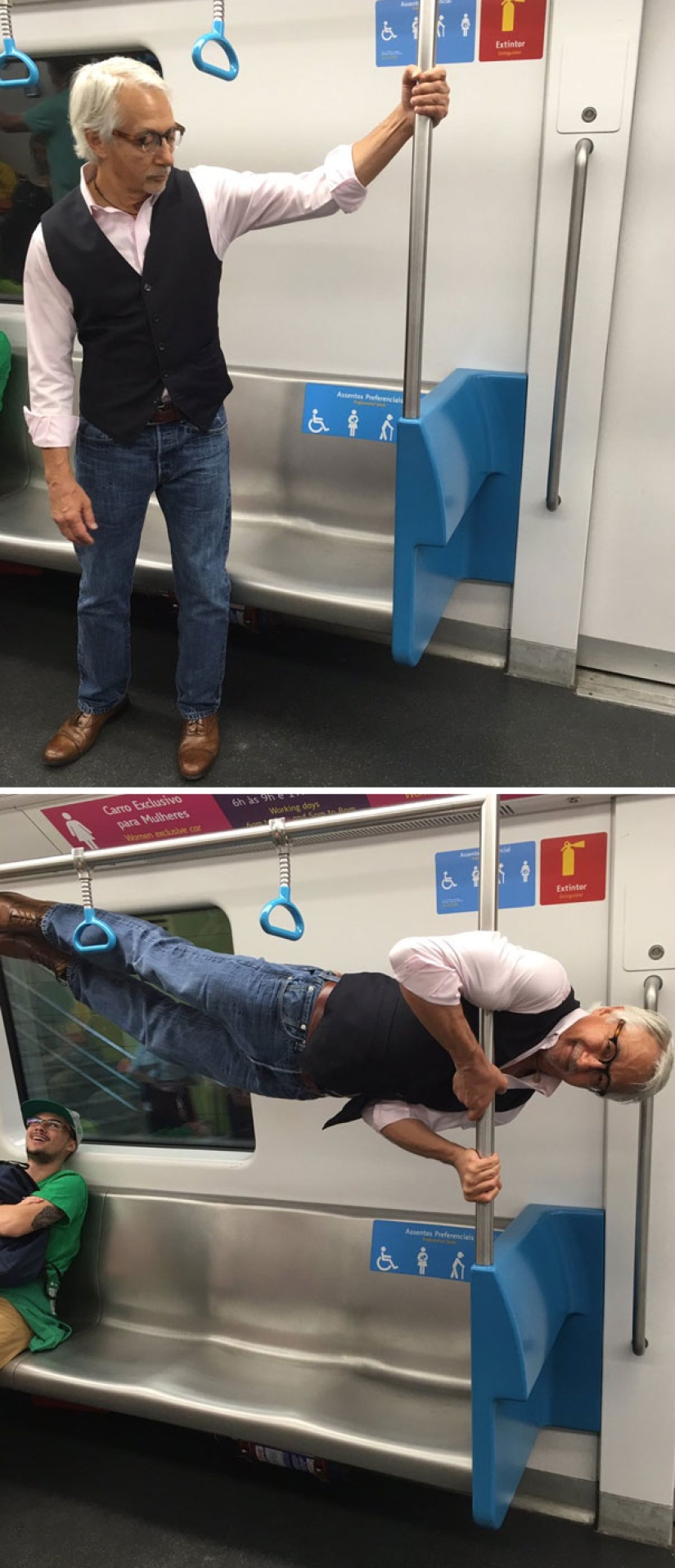 Demon in all parts of the body: grandfathers who come off cooler than you