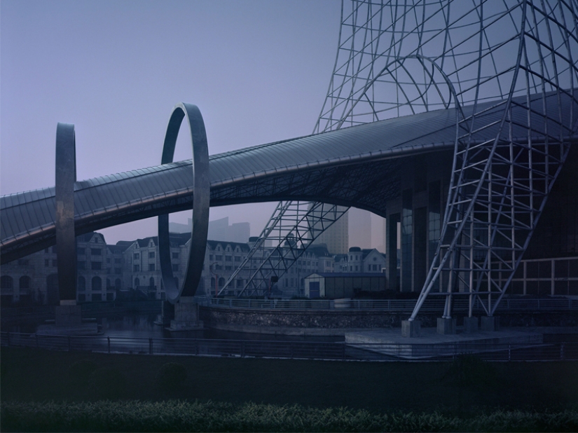 Deserted ghost towns in China