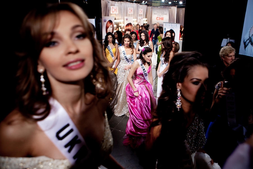Detrás de las escenas de los concursos de belleza