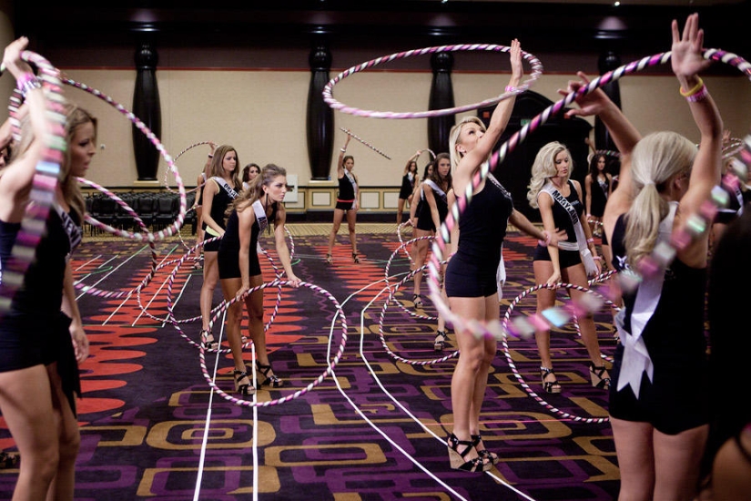 Detrás de las escenas de los concursos de belleza