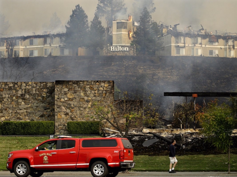 Devastation, ash and smoke: apocalyptic photos of California before and after wildfires Devastation, ash and smoke: apocalyptic photos of California before and after wildfires