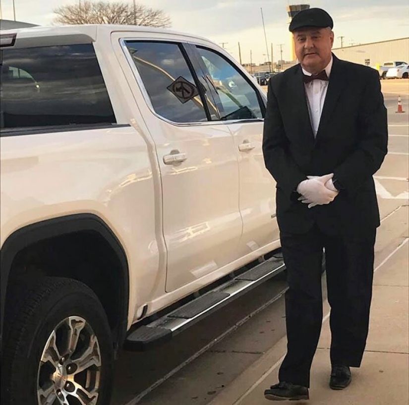 Did you order a driver? The man arranged an unforgettable surprise for his wife