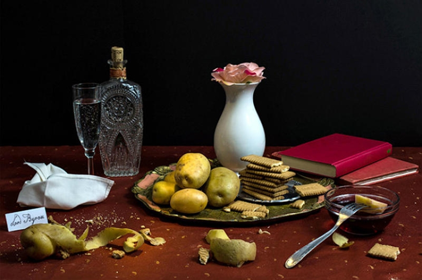 Dietas de celebridades en un divertido proyecto fotográfico