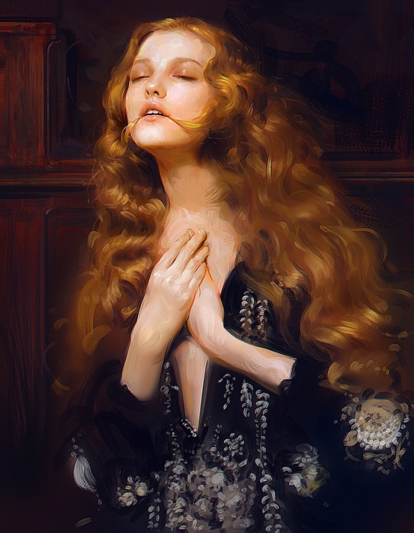 Digital portraits by Georgian artist Irakli Nadar