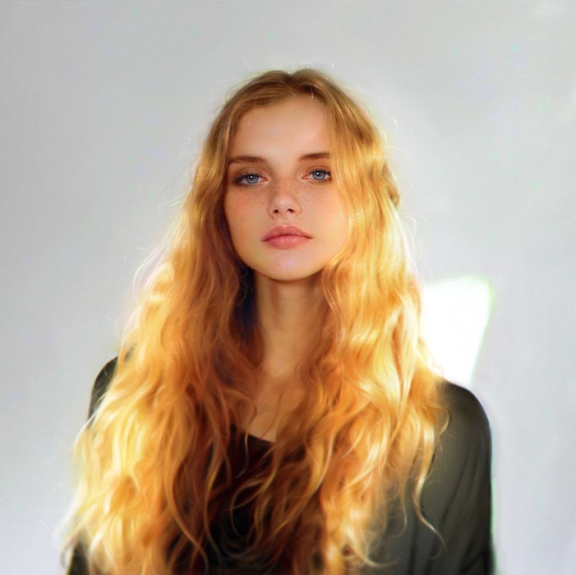 Digital portraits by Georgian artist Irakli Nadar