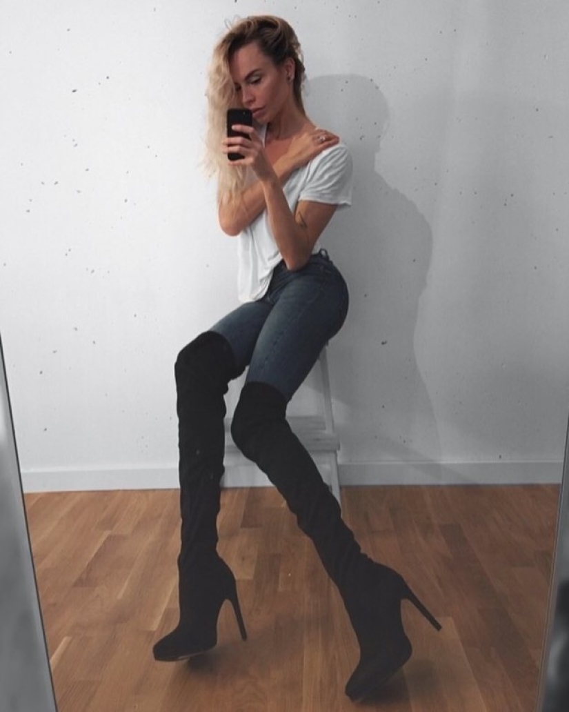 "Diosa escandinava": la modelo sueca se ganó el corazón de millones de hombres con pies de metro