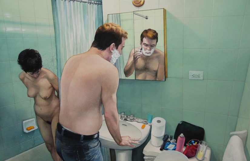 Dirty Love: Hyperrealist artist explores intimate relationships at home