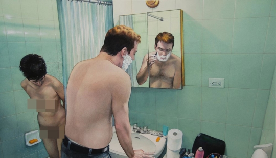 Dirty Love: Hyperrealist artist explores intimate relationships at home