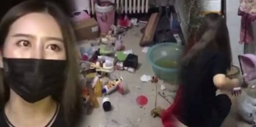 Dirty scandal: the angry landlady of the apartment showed the srach in which the glamorous blogger lives