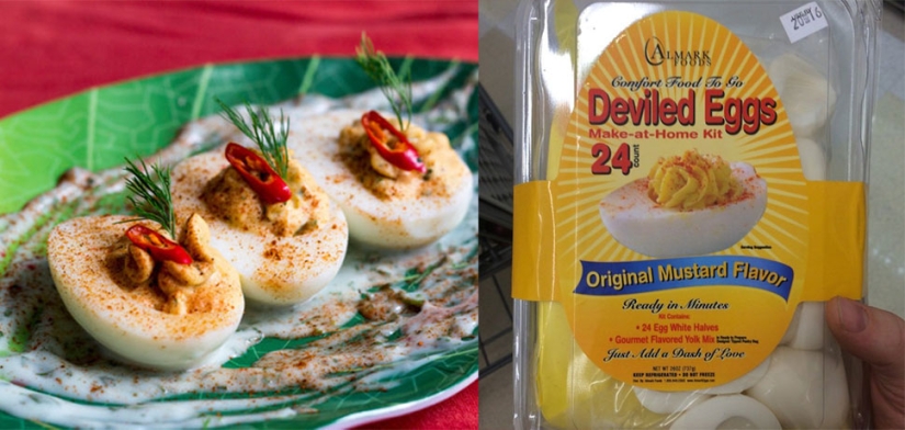 Dishes of the peoples of the world over which the Americans committed blasphemy