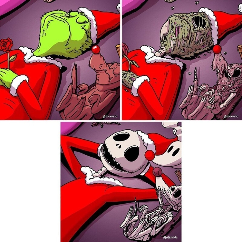 Disturbing behind-the-scenes Pop culture: comics for fans of black humor Disturbing behind-the-scenes Pop culture: comics for fans of black humor