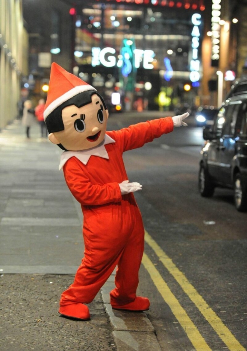 Divertido y borracho: cómo los británicos celebraron la Navidad