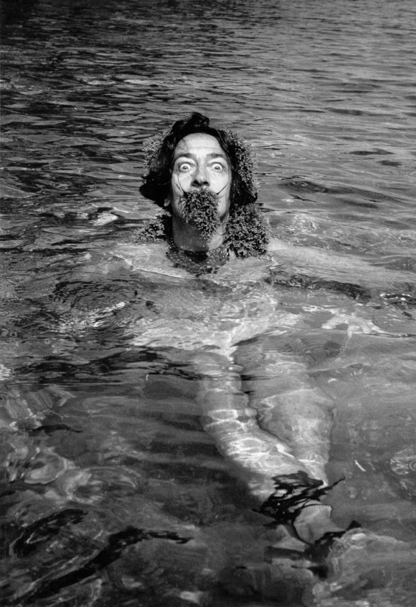 Domestic madness: in his own villa, Salvador Dali was especially not shy of anyone