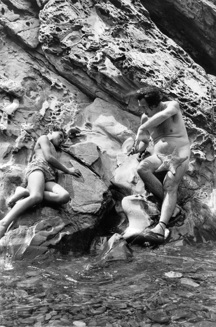 Domestic madness: in his own villa, Salvador Dali was especially not shy of anyone