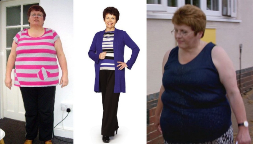 Don't envy us pictures before and after: dramatically dropped pounds can come back with a vengeance