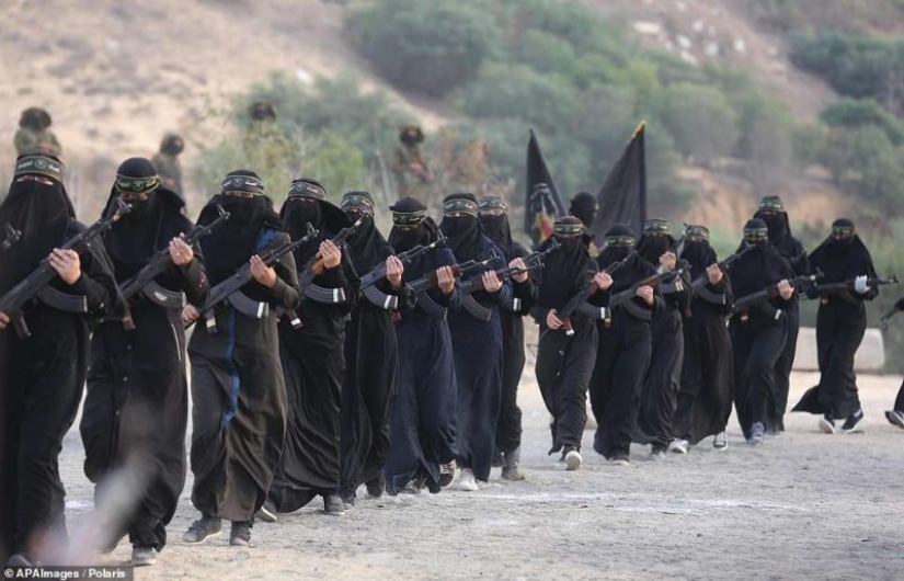 Don't underestimate women in burqas, or how Palestinian women handle guns