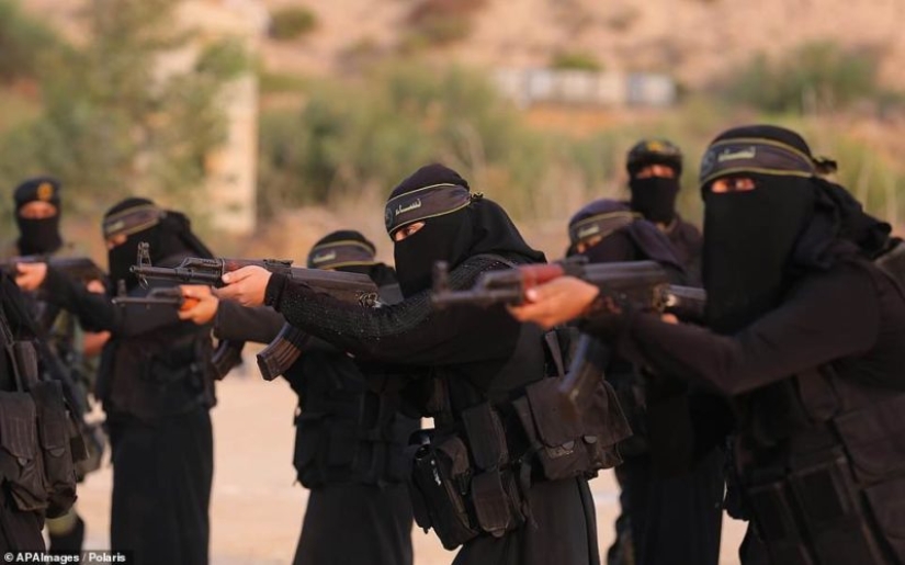 Don't underestimate women in burqas, or how Palestinian women handle guns