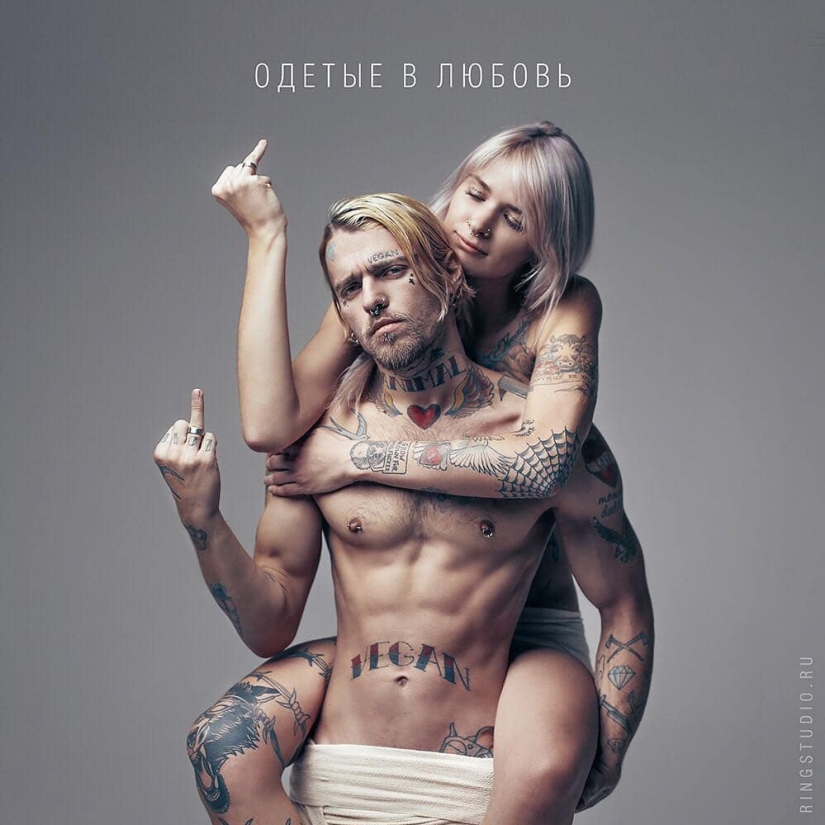 "Dressed in Love": a photo project showing that marriage does not destroy individuality, but strengthens it "Dressed in Love": a photo project showing that marriage does not destroy individuality, but strengthens it