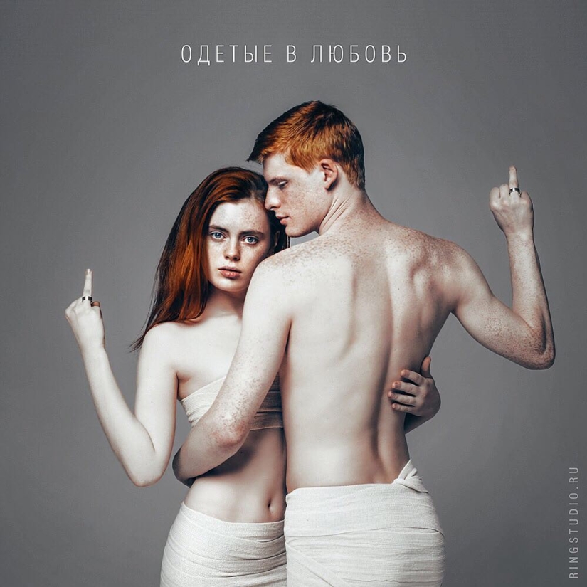 "Dressed in Love": a photo project showing that marriage does not destroy individuality, but strengthens it "Dressed in Love": a photo project showing that marriage does not destroy individuality, but strengthens it