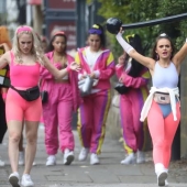 Drunken finale: how Leeds students celebrated graduation from uni