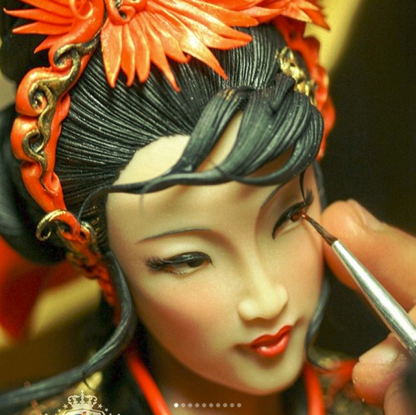 Dulces bellezas chinas que puedes comer