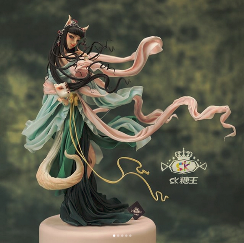 Dulces bellezas chinas que puedes comer